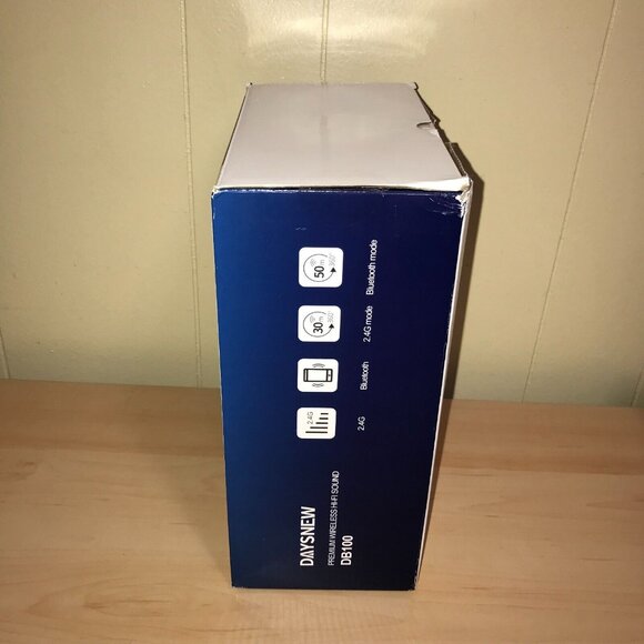 Daysnew DB100 Wireless Headphones For Tv Watching,Charging Dock & RF Transmitter - Picture 15 of 15